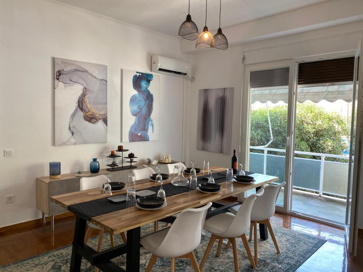 أثينا Galaxy Home Spacious & Renovated Apartment المظهر الخارجي الصورة